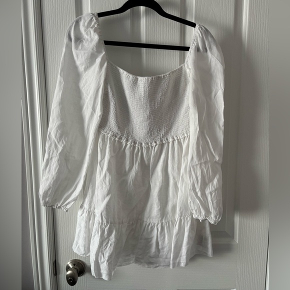 White Aritzia Wilfred Dress - Picture 1 of 2